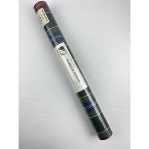 Seabrook Designs Striped Wallpaper 20.5in x 33ft Green/Blue/Red Vinyl Pre-pasted